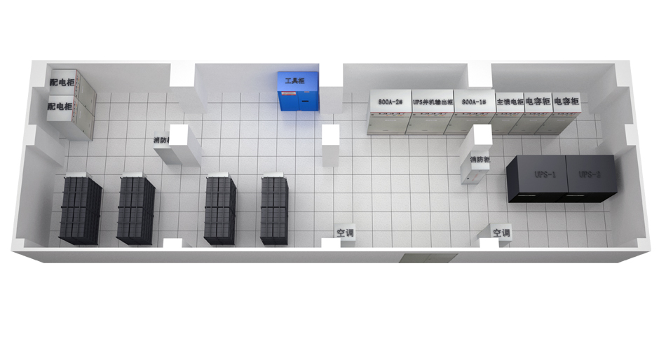 机房3D效果图的作用，机房3D效果图