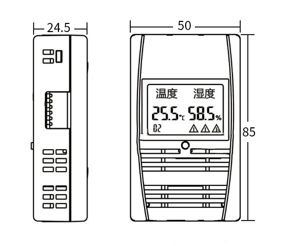 SPD-HT485_D机架温湿度传感器，机架温湿度传感器